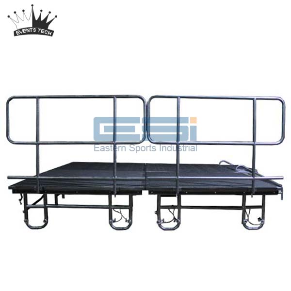 Mobile Folding Stage C Guardrail