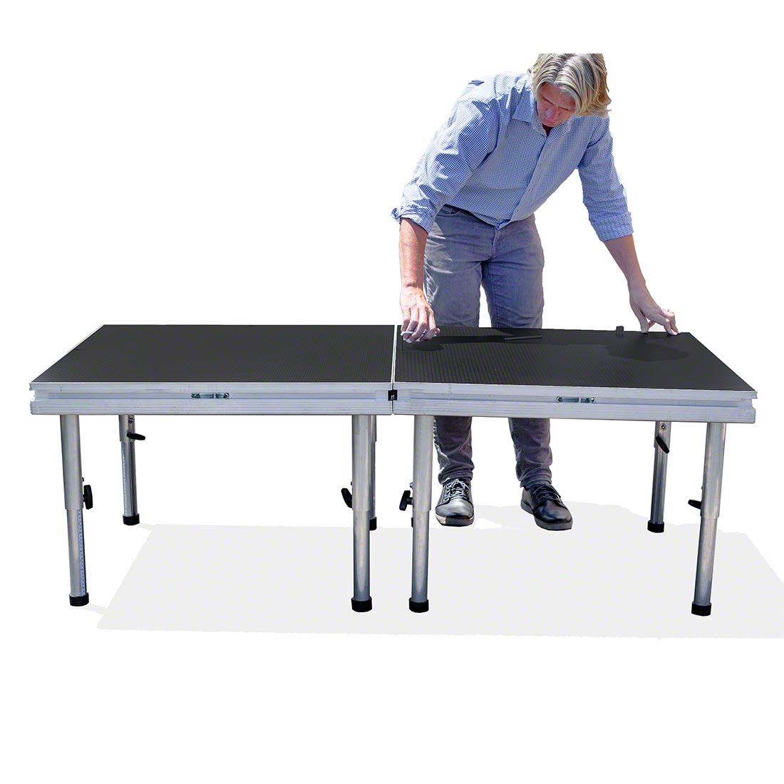 QuickLock Staging 6'x6' Indoor/Outdoor Stage System