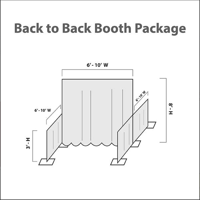 Trade Show Back-to-Back Booths