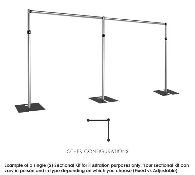 3 Section (21-36 FT Wide)