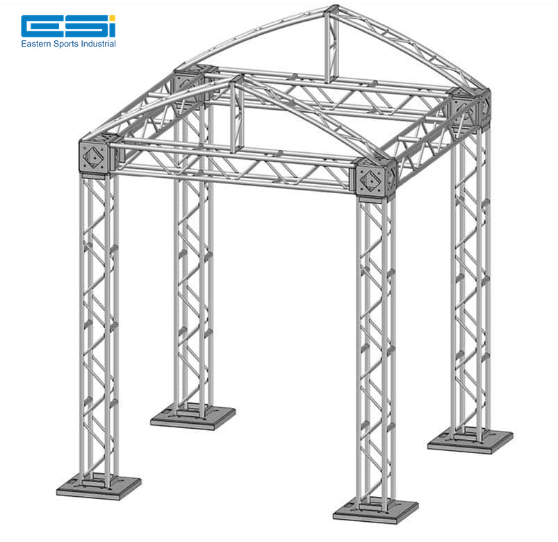 ESI 10' x 10' Modular Booth System roof truss manufacturers roof spigot truss system canopy roof truss