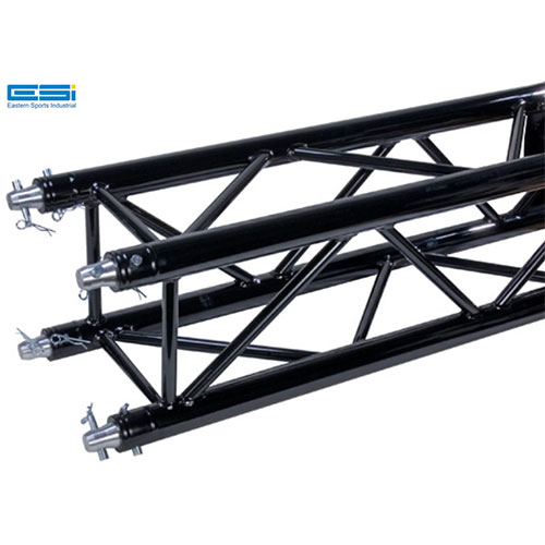 ESI SQ-4112-275 BLK 9.02' (2.75M) Square Segment, Black aluminum truss tube system Equipped with connecting hardware