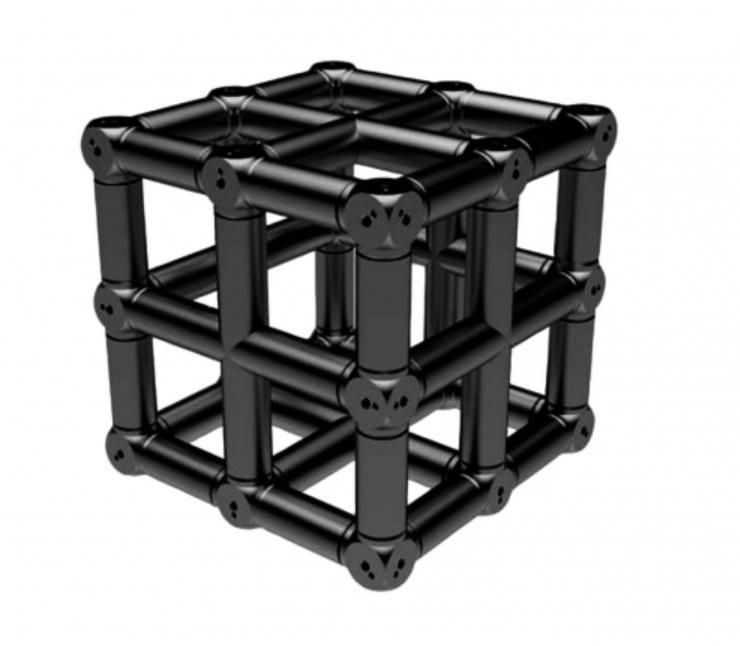 DT46-BLK 6-Way Corner