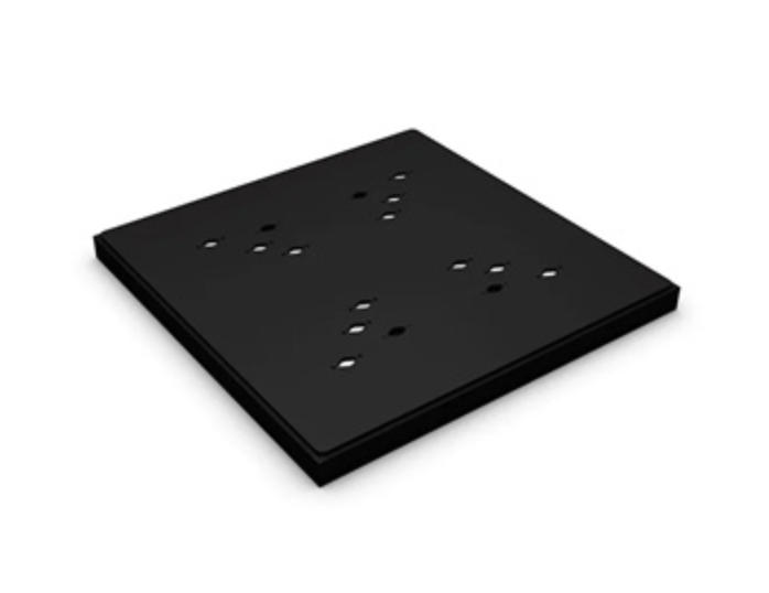 Steel Base Black 24 X 24